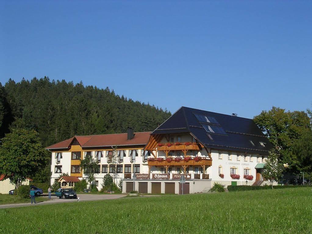 Landgasthof Zum Schwanen Хорнберг Экстерьер фото